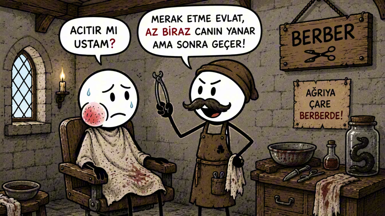 Ortaçağ’da diş çekimi